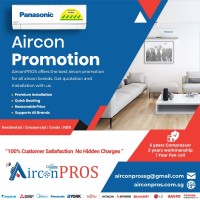 Panasonic Aircon Promotion