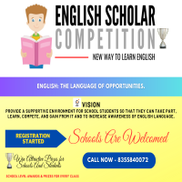 Participate in ENGLISH SCHOLAR COMPETITION Registration Started